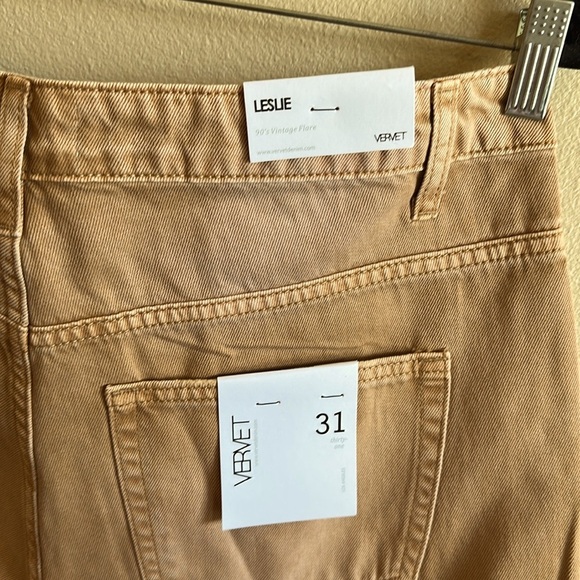 VERVET BY FLYING MONKEY High Rise Distressed Tan Jeans - Picture 10 of 15